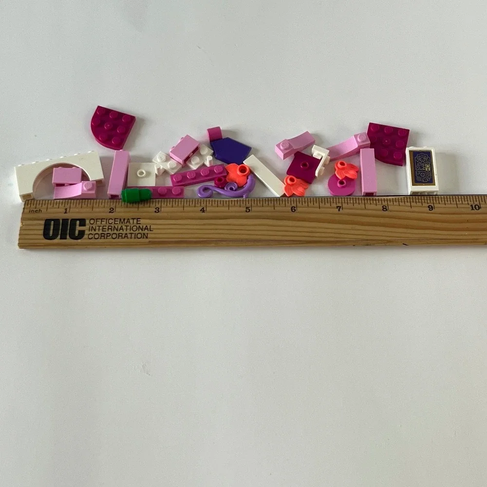 Lego Friends Elves Disney Princess Pink Purple White Parts Lot‎ Bricks Pieces